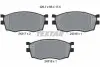 Фото Комплект гальмівних колодок передн, HYUNDAI ACCENT III, I20 I KIA RIO II 1.1D-1.6D 03.05-12.15 TEXTAR (2431701) зображення 1