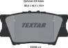 Фото Колодки гальмівні (задні) Toyota Camry/Rav4/Lexus ES 06- (Akebono) TEXTAR (2433801) зображення 5
