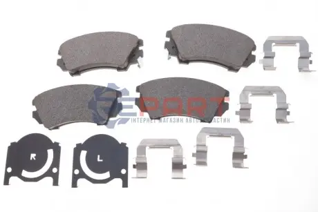 Фото Колодки гальмівні (передні) Opel Astra J 12-/Insignia 08- (Mando) TEXTAR (2441201) зображення 1