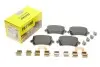 Фото Комплект гальмівних колодок задн, AUDI A6 C6, Q3 SEAT ALHAMBRA VW CC B7, GOLF V, PASSAT ALLTRACK B7, PASSAT B6, PASSAT B7, PASSAT B8, SHARAN, TIGUAN 1.4-4.2 05.04-03.24 TEXTAR (2448301) зображення 1