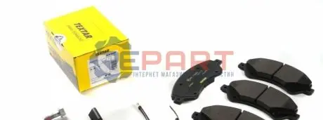 Фото Комплект тормозных колодок TEXTAR (2448501) изображение 1