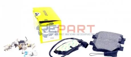 Фото Комплект тормозных колодок TEXTAR (2448601) изображение 1