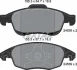Комплект гальмівних колодок передн, DS DS 4, DS 5 CITROEN BERLINGO, BERLINGO MULTISPACE, C4 GRAND PICASSO I, C4 I, C4 II, C4 PICASSO I, DS4, DS5 PEUGEOT 5008, 5008 I 1.2-Electric 02.00 TEXTAR (2453801) зображення 6