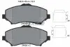 Фото Комплект гальмівних колодок передн, CHRYSLER GRAND VOYAGER V, TOWN & COUNTRY, VOYAGER V DODGE GRAND, JOURNEY, NITRO FIAT FREEMONT JEEP CHEROKEE, WRANGLER III VW ROUTAN 2.0D-4.0 01.06 TEXTAR (2460401) зображення 1