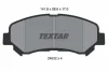 Фото Колодки гальмівні дискові передн. Nissan Qashqai/X TEXTAR (2463201) зображення 1