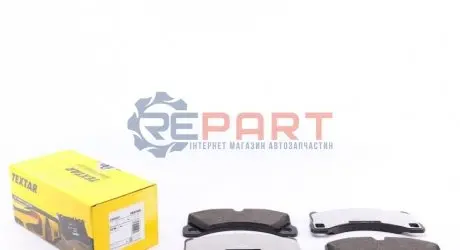 Фото Колодки гальмівні (передні) Porsche Cayenne 10- (Brembo) TEXTAR (2468501) зображення 1