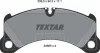 Комплект тормозных колодок TEXTAR (2468501) изображение 6