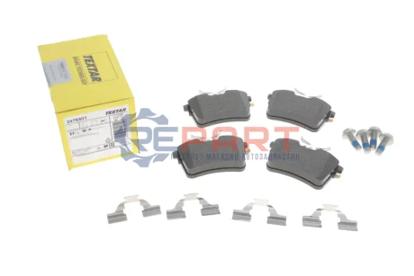 Комплект гальмівних колодок задн, DS DS 4 CITROEN BERLINGO, BERLINGO MULTISPACE, C4, C4 I, C4 II, DS4, XSARA PICASSO PEUGEOT 207, 307, 308 I, PARTNER, PARTNER TEPEE 1.2-Electric 12.99 TEXTAR 2476501 Купити в Україні