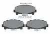 Комплект гальмівних колодок передн, ACURA TLX HONDA ACCORD IX, ACCORD VIII 2.0-3.5 06.08 TEXTAR (2476601) зображення 2