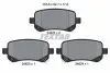 Комплект гальмівних колодок задн, CHRYSLER GRAND VOYAGER V, TOWN & COUNTRY, VOYAGER V DODGE GRAND, JOURNEY FIAT FREEMONT VW ROUTAN 2.0D-4.0 06.07 TEXTAR (2482201) зображення 1