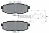 Комплект гальмівних колодок задн (з комплектуючими), SUBARU BRZ, FORESTER, IMPREZA, LEGACY V, OUTBACK, TRIBECA TOYOTA GR 86, GT 86 2.0-3.6 11.01 TEXTAR (2485401) зображення 1