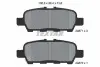 Фото Комплект гальмівних колодок задн, INFINITI FX, JX, QX60 NISSAN ALTIMA, CUBE, ELGRAND, JUKE, LEAF, MAXIMA, MAXIMA VI, MURANO I, MURANO II, MURANO III, PATHFINDER IV 1.5D-Electric 06.01 TEXTAR (2487101) зображення 2