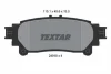 Комплект тормозных колодок TEXTAR (2491801) изображение 2