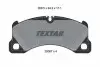 Комплект гальмівних колодок, дискове гальмо 2500703