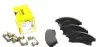 Комплект гальмівних колодок передн, CHEVROLET AVEO, CRUZE OPEL ASTRA H CLASSIC, ASTRA J, ASTRA J GTC 1.2-2.0D 01.09 TEXTAR (2503101) зображення 1