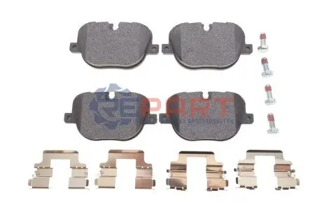 Комплект гальмівних колодок задн, LAND ROVER RANGE ROVER III, RANGE ROVER SPORT I 4.4D/5.0 04.09-03.13 TEXTAR 2508501 Купити в Україні