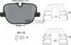 Фото Комплект гальмівних колодок задн, LAND ROVER RANGE ROVER III, RANGE ROVER SPORT I 4.4D/5.0 04.09-03.13 TEXTAR (2508501) зображення 6