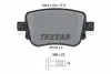 Фото Колодки гальмівні (задні) Audi Q3/Skoda Octavia/Seat Leon/VW Sharan/Passat B7 12- (TRW) Q+ TEXTAR (2511003) зображення 2