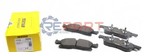 Фото Колодки гальмівні (передні) Jeep Grand Cherokee IV 3.0-6.4 10- (Teves) Q+ (194.5x64x19) TEXTAR (2519002) зображення 1