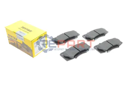 Комплект гальмівних колодок передн, TOYOTA FORTUNER, HILUX VII 2.5D/3.0D 06.04 TEXTAR 2520901