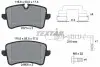 Фото Комплект гальмівних колодок задн, AUDI A4 B8, A5, A6 ALLROAD C7, A6 C7, A7, A8 D4 PORSCHE MACAN 1.8-4.2 11.08 TEXTAR (2521413) зображення 13