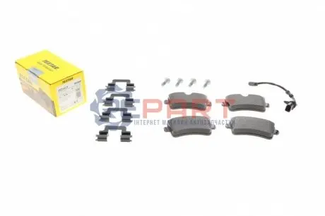 Комплект гальмівних колодок задн, AUDI A4 B8, A5, A6 ALLROAD C7, A6 C7, A7, A8 D4 PORSCHE MACAN 1.8-4.2 11.08 TEXTAR 2521413 Купити в Україні