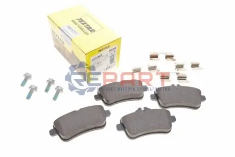 Фото Колодки гальмівні (задні) MB M-class (W166)/GL-class (X166) 11- /GLE-class (W166) 15- (TRW) Q+ (116.4x49.8x18.7) TEXTAR (2521502) зображення 1