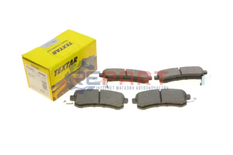 Комплект гальмівних колодок задн, INFINITI QX56 NISSAN PATROL VI 5.6 09.03 TEXTAR 2534001 Купити в Україні