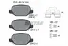Комплект гальмівних колодок задн, FIAT 500, 500 C, PANDA 0.9/1.3D/1.4 10.07 TEXTAR (2541001) зображення 1