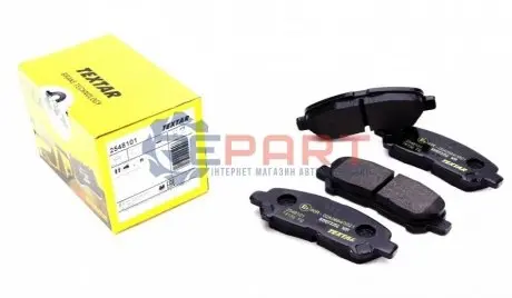 Комплект гальмівних колодок задн, TOYOTA HIGHLANDER, HIGHLANDER / KLUGER 2.7/3.5 05.07-08.14 TEXTAR 2548101 Купити в Україні