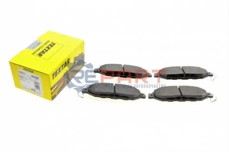 Комплект гальмівних колодок передн, INFINITI JX, QX60 NISSAN MURANO II, MURANO III, PATHFINDER IV 2.5H/3.5 01.11 TEXTAR 2558903 Купити в Україні