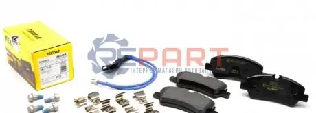 Фото 1 — Комплект тормозных колодок TEXTAR (2560303) Фото Комплект тормозных колодок TEXTAR (2560303) изображение 1