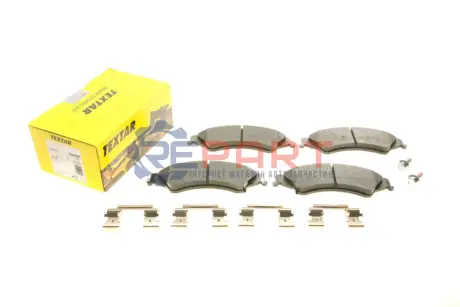Комплект гальмівних колодок передн, FORD RANGER, RANGER IV FORD USA RANGER MAZDA BT-50 II VW AMAROK 2.0D-3.2D 04.11 TEXTAR 2563201 Купити в Україні