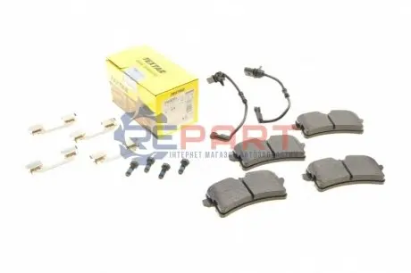Комплект гальмівних колодок задн, AUDI A6 C7, A7, A8 D4 1.8-6.3 11.09-09.18 TEXTAR 2564201 Купити в Україні