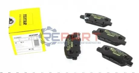 Комплект гальмівних колодок задн, CITROEN C4 AIRCROSS MAZDA 3, 6 MITSUBISHI ASX, OUTLANDER III PEUGEOT 4008 1.6-3.0 02.10 TEXTAR 2568801 Купити в Україні