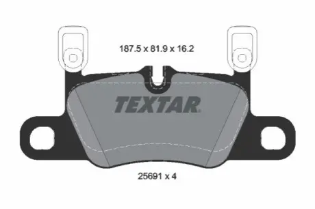 Автозапчасть TEXTAR 2569103