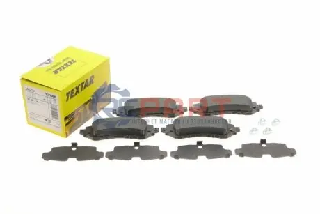 Комплект гальмівних колодок передн, DAIHATSU CHARADE VIII LEXUS CT TOYOTA RACTIS, VERSO S, YARIS 1.0-1.8H 08.05 TEXTAR 2582301 Купити в Україні