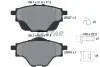 Фото Комплект гальмівних колодок задн, DS DS 4 II, DS 7, DS 9 CITROEN C4 GRAND PICASSO II, C4 PICASSO II, C4 SPACETOURER, C5 AIRCROSS, C5 AIRCROSS II, C5 X, GRAND C4 SPACETOURER 1.2-Electric 02.13 TEXTAR (2582701) зображення 2
