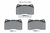 Фото Комплект гальмівних колодок передн, ALFA ROMEO GIULIETTA HONDA CIVIC X, CIVIC XI RENAULT MEGANE III SUBARU IMPREZA TESLA MODEL S, MODEL X, ROADSTER 1.6D-Electric 11.01 TEXTAR (2585001) зображення 1