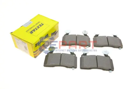 Комплект гальмівних колодок передн, CADILLAC CT6, CTS CHEVROLET CAMARO, CORVETTE 2.0-6.2 09.09 TEXTAR 2591501