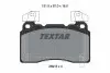 Фото Комплект гальмівних колодок передн, CADILLAC CTS OPEL INSIGNIA B, INSIGNIA B COUNTRY, INSIGNIA B GRAND SPORT TESLA MODEL S 1.5-Electric 09.13 TEXTAR (2591503) зображення 2