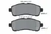 Комплект гальмівних колодок передн, FORD FIESTA VI MAZDA 2 1.3-1.6D 07.07-06.15 TEXTAR (2593901) зображення 1