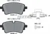 Фото Колодки гальмівні (задні) Audi A4/A5/Q5/Q7 2.0 TFSI/TDI/3.0 TDI 15- (TRW) TEXTAR (2626503) зображення 2