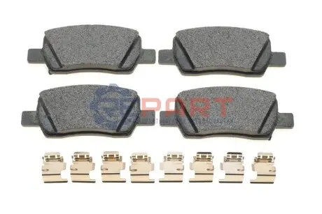 Комплект гальмівних колодок задн (з комплектуючими), HYUNDAI SANTA FE IV, SANTA FE V KIA CARNIVAL IV, SORENTO IV 1.6H-3.5 07.19 TEXTAR 2645901 Купити в Україні