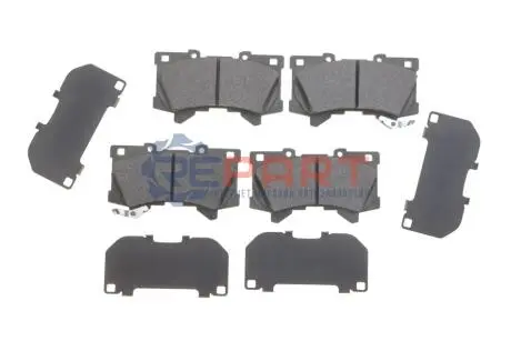 Комплект гальмівних колодок передн, LEXUS LX TOYOTA LAND CRUISER, LAND CRUISER 300, LAND CRUISER PRADO 2.8D-3.5 08.21 TEXTAR 2683201 Купити в Україні