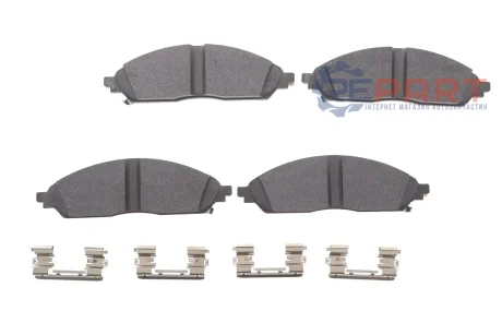Колодки гальмівні (передні) Jeep Grand Cherokee L V 21- Q+ TEXTAR 2689101