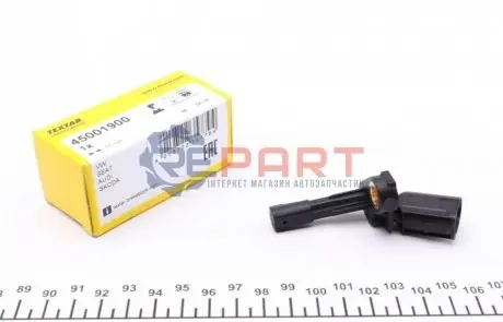 Датчик ABS задн Прав AUDI A1, A3, Q3, TT SEAT ALHAMBRA, ALTEA, ALTEA XL, LEON, TOLEDO III SKODA OCTAVIA II, SUPERB II, YETI VW BEETLE, EOS, GOLF IV, GOLF PLUS, GOLF PLUS V 1.2-Electric 02.03 TEXTAR 45001900 Купити в Україні