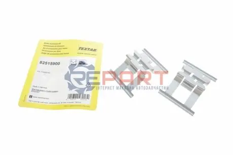 Фото Планка супорта (заднього) прижимна (к-кт) Porsche Cayenne/VW Touareg 10- (Brembo) TEXTAR (82515900) зображення 1