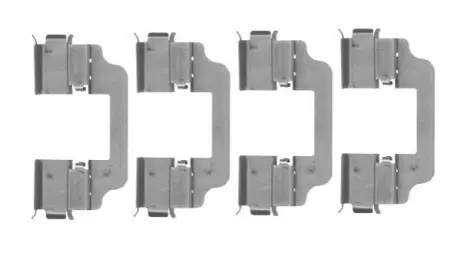 Монтажний набір гальмівних колодок BMW 5 (G30, F90), 5 (G31), 6 GRAN TURISMO (G32), 7 (G11, G12), X3 (G01), X3 (G01, F97, G08), X4 (G02, F98), X5 (G05), X5 (G05, F95) 1.6-Electric 09.15 TEXTAR 82559800