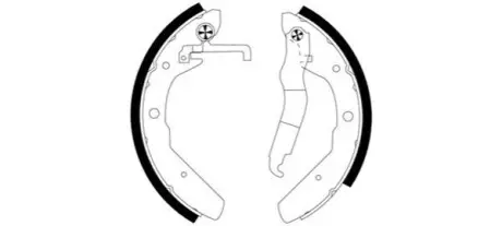 Фото Комплект гальмівних колодок TEXTAR (91027600) зображення 1